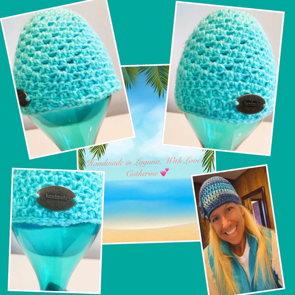Beanies Handmade in the Salty Air of Laguna Beach!